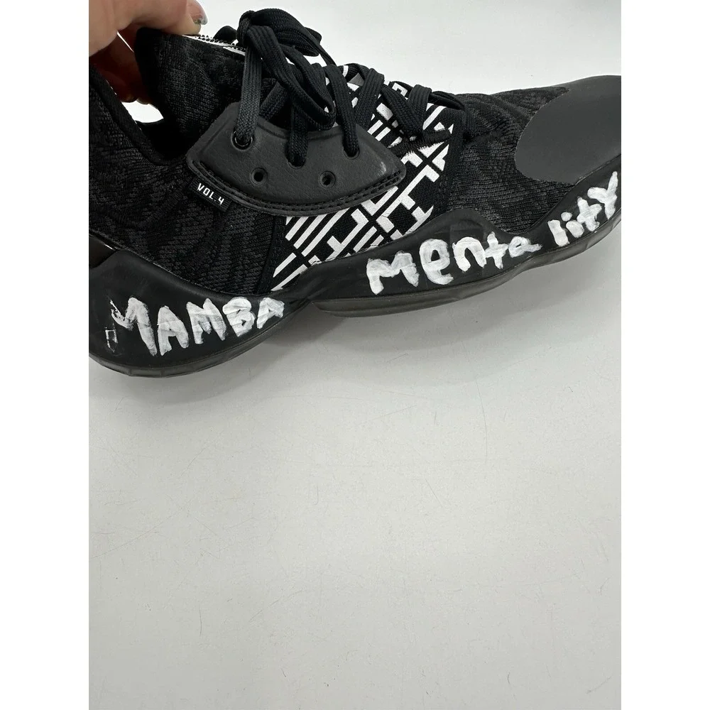 Adidas Harden Shoes Men's Size 8‎ Vol. 4 Core Black 2019 Basketball Sneakers